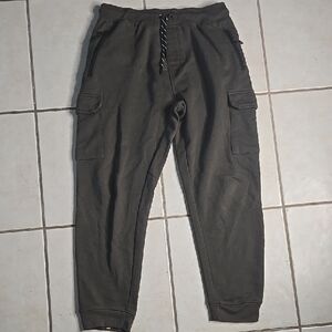 Men's Dark Green Cargo Pants